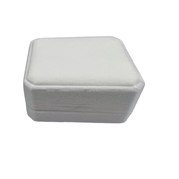 New Jardme Silver Tone Cubic Zirconia Heart Cable Chain Necklace - Picture 10 of 11